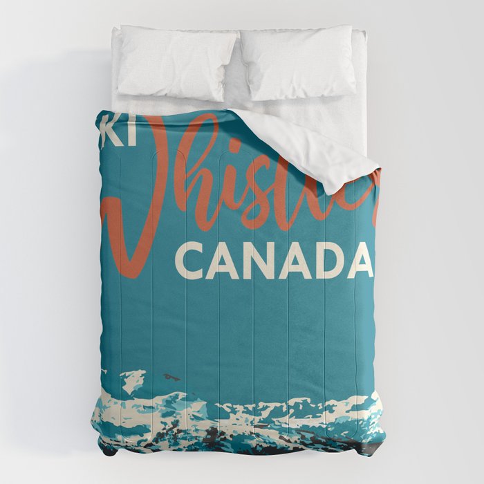 Ski Whistler Canada Comforter Gallery Image 1