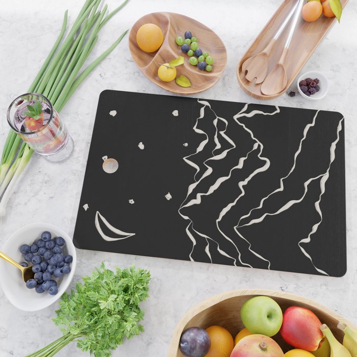 Mountain know the secret II Cutting Board Gallery Image 2