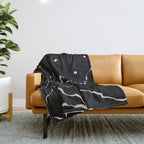 Mountain know the secret II Throw Blanket Gallery Image 1