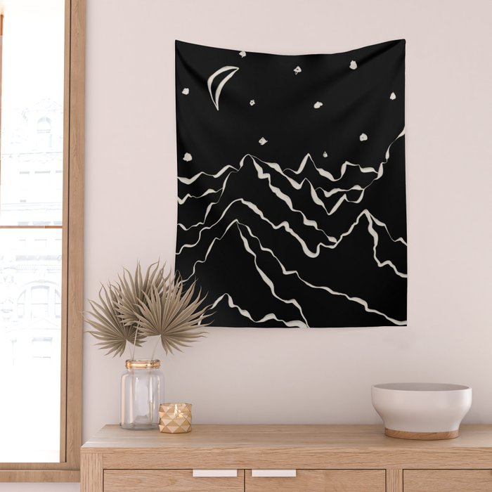 Mountain know the secret II Wall Tapestry Gallery Image 2