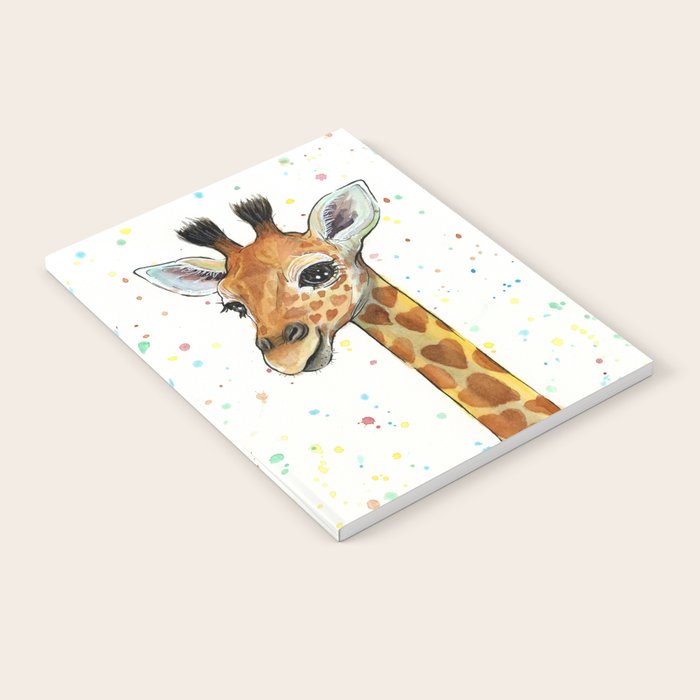 Baby Giraffe Notebook Gallery Image 2