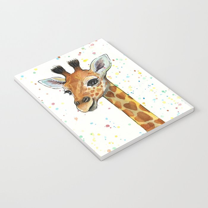 Baby Giraffe Notebook Gallery Image 3