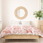 Swedish Dala Horse Red Duvet Cover Gallery Image 3
