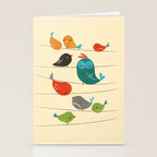 Colorful Birds Stationery Card Gallery Image 2