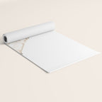 Sneaky Llama White Yoga Mat Gallery Image 2
