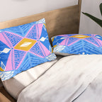 imogene, blue Pillow Sham Gallery Image 2