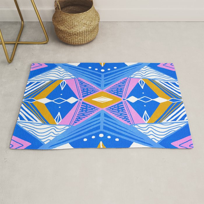 imogene, blue Rug Gallery Image 1