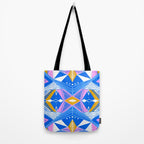 imogene, blue Tote Bag Gallery Image 2