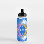 imogene, blue Water Bottle Gallery Image 2