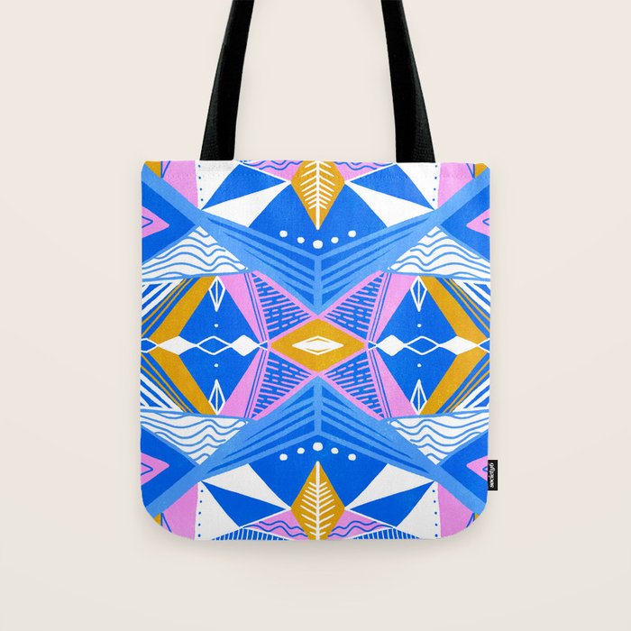 imogene, blue Tote Bag Gallery Image 1