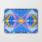 imogene, blue Laptop Sleeve Gallery Image 1