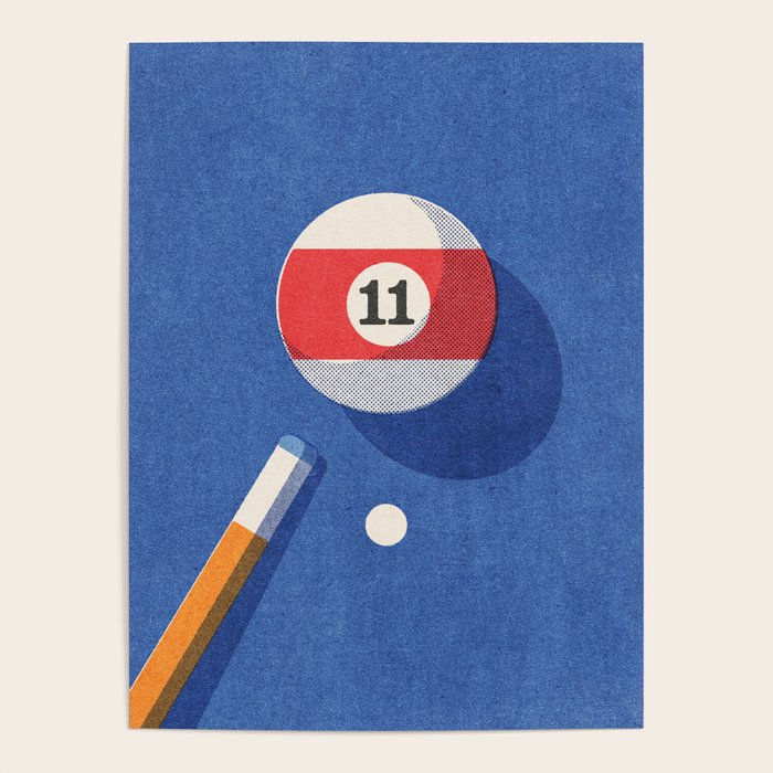 BALLS / Billiards - ball 11 I Poster Gallery Image 4