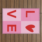 Sweet Love Outdoor Rug Gallery Image 1