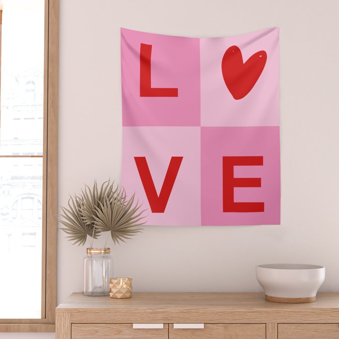 Sweet Love Wall Tapestry Gallery Image 2