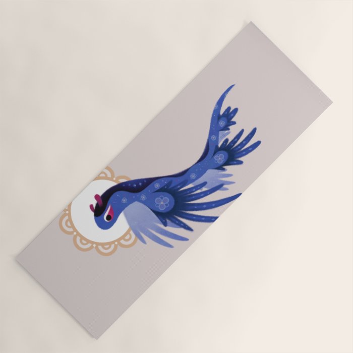 Blue dragon Yoga Mat Gallery Image 1