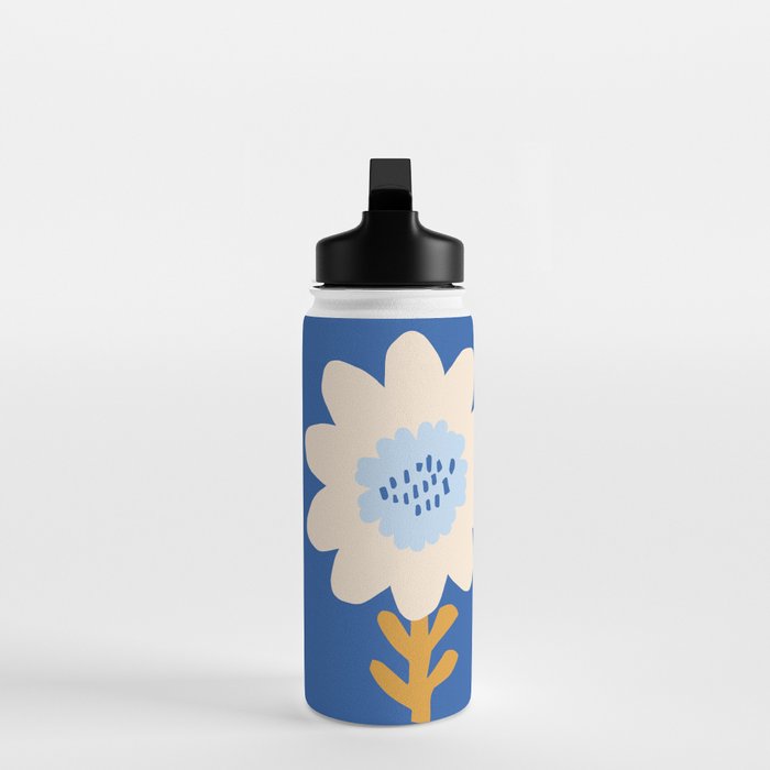 Sunflower - blue Water Bottle Gallery Image 3