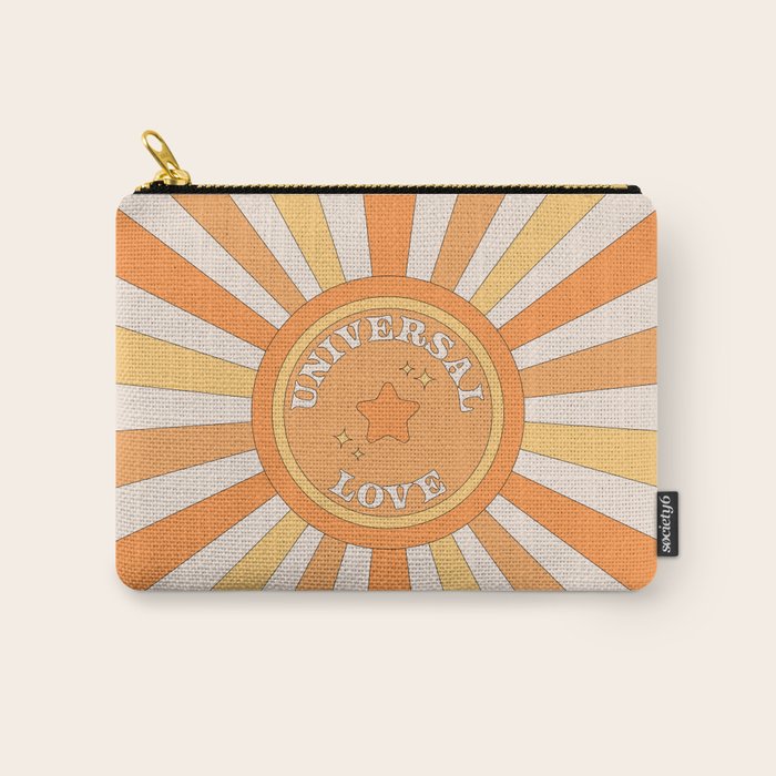 Universal Love and Sunshine Carry All Pouch Gallery Image 1