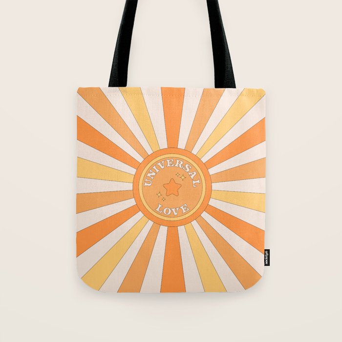 Universal Love and Sunshine Tote Bag Gallery Image 1