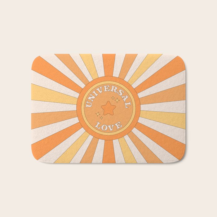 Universal Love and Sunshine Bath Mat Gallery Image 1