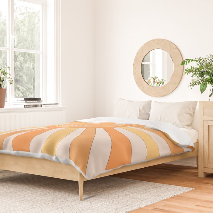 Universal Love and Sunshine Duvet Cover Gallery Image 2
