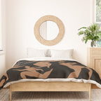 Dancing Silhouette Duvet Cover Gallery Image 3