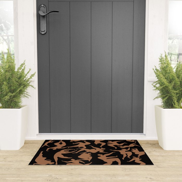 Dancing Silhouette Welcome Mat Gallery Image 3