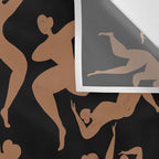Dancing Silhouette Wall Tapestry Gallery Image 3