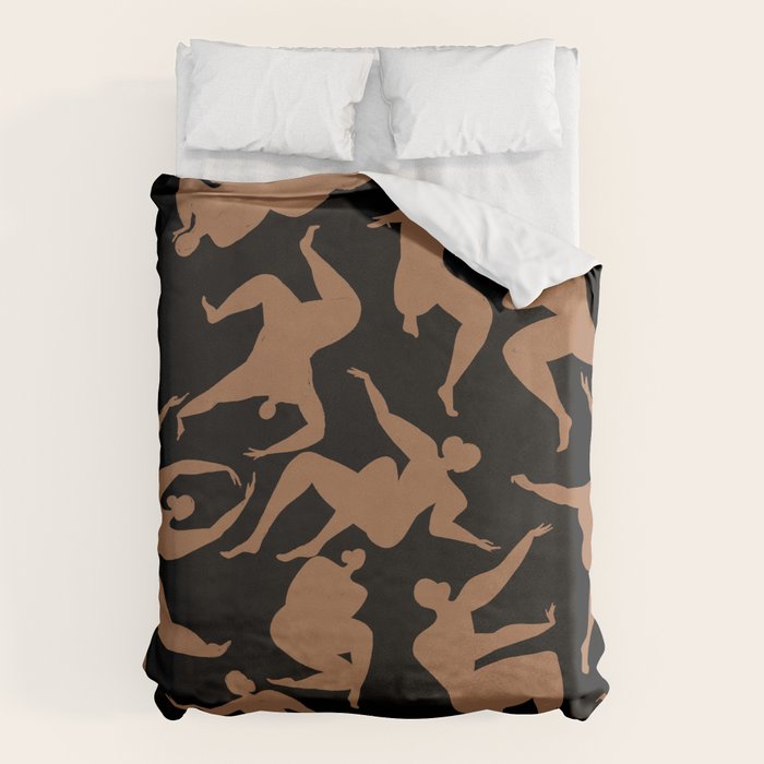 Dancing Silhouette Duvet Cover Gallery Image 6
