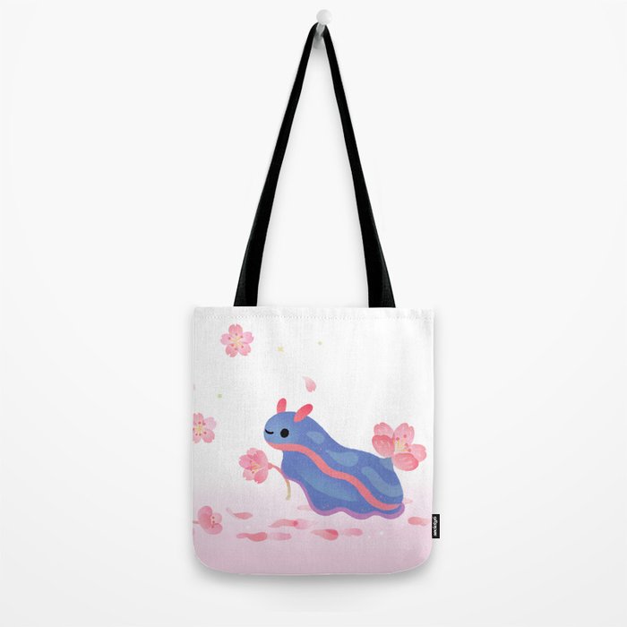 Cherry blossom slug Tote Bag Gallery Image 2