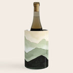 Green Beige Mountains Wine Chiller Gallery Image 1