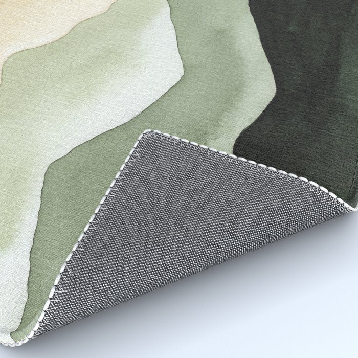 Green Beige Mountains Rug Gallery Image 4