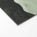 Green Beige Mountains Welcome Mat Gallery Image 2