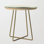 Green Beige Mountains Side Table Gallery Image 1