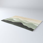 Green Beige Mountains Rug Gallery Image 3
