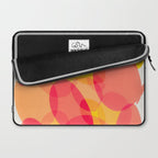 Soft Shapes Abstract #8 Laptop Sleeve Gallery Image 2