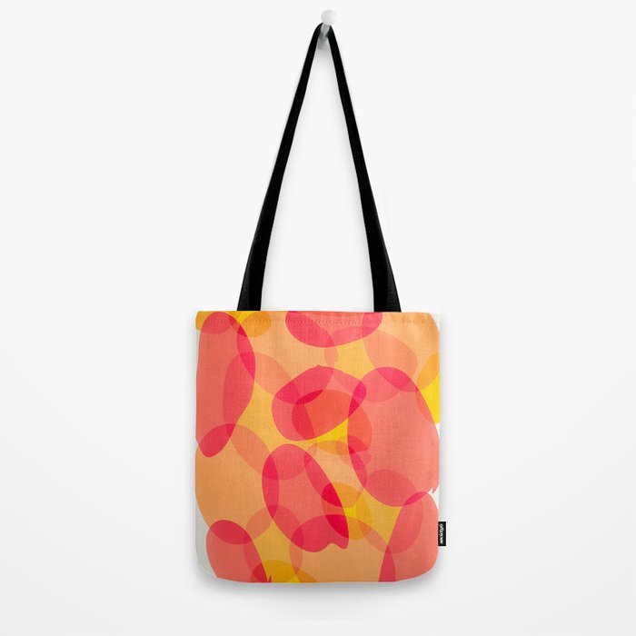 Soft Shapes Abstract #8 Tote Bag Gallery Image 2