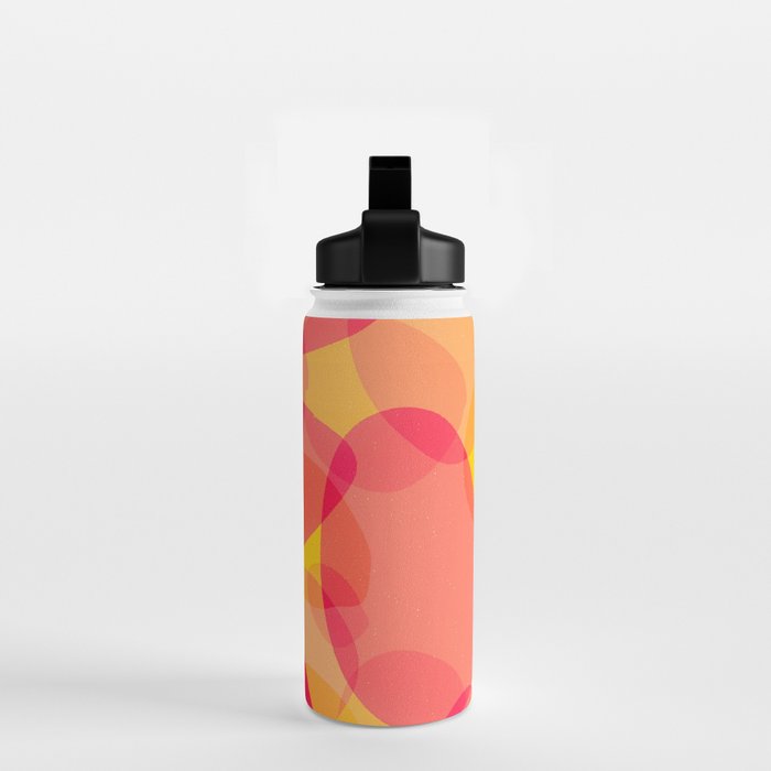 Soft Shapes Abstract #8 Water Bottle Gallery Image 2