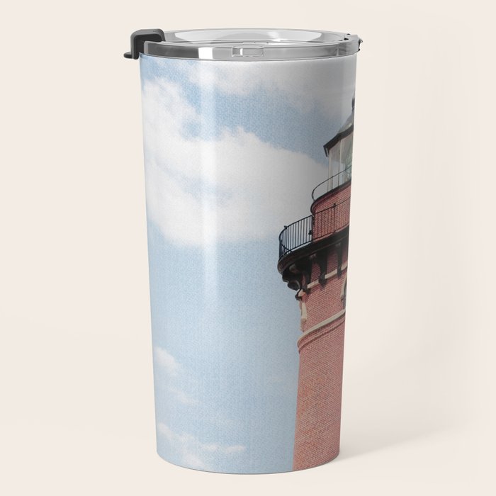Red Lighthouse Travel Mug Gallery Image 3