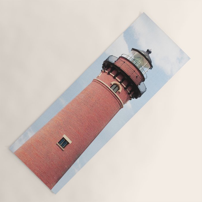 Red Lighthouse Yoga Mat Gallery Image 1