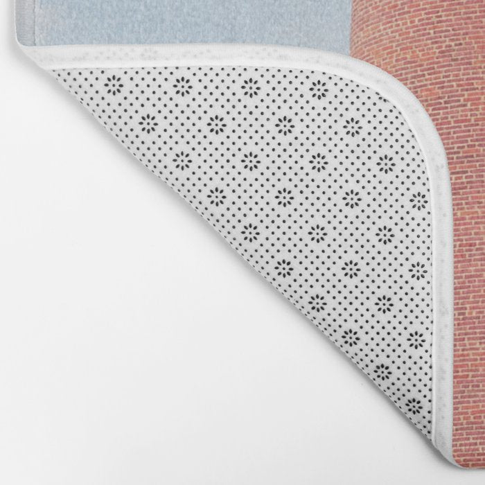 Red Lighthouse Bath Mat Gallery Image 2