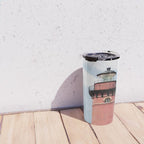 Red Lighthouse Travel Mug Gallery Image 4
