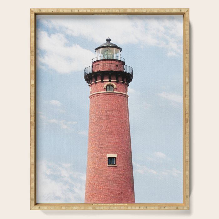 Red Lighthouse Serving Tray Gallery Image 1