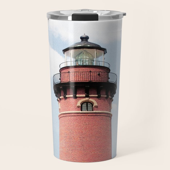 Red Lighthouse Travel Mug Gallery Image 1