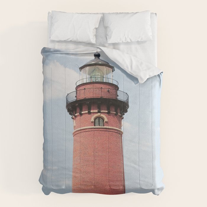 Red Lighthouse Comforter Gallery Image 1