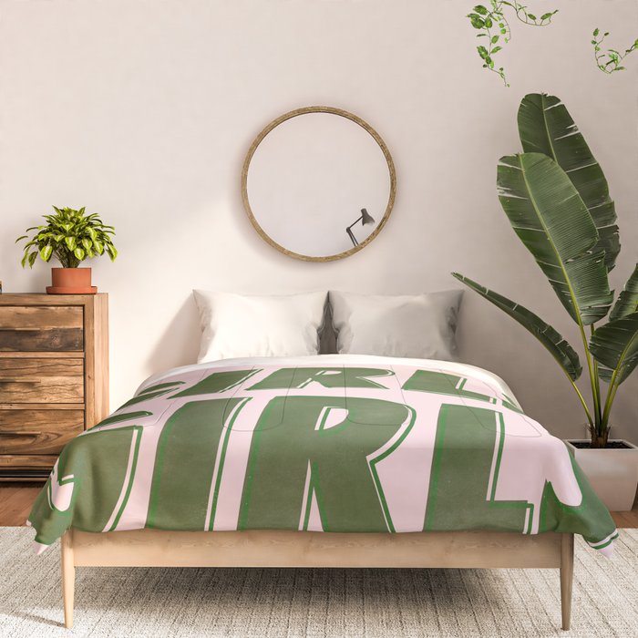 Girls Girls Girls - Green Comforter Gallery Image 3