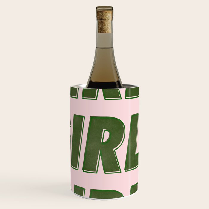 Girls Girls Girls - Green Wine Chiller Gallery Image 1