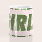 Girls Girls Girls - Green Coffee Mug Gallery Image 4