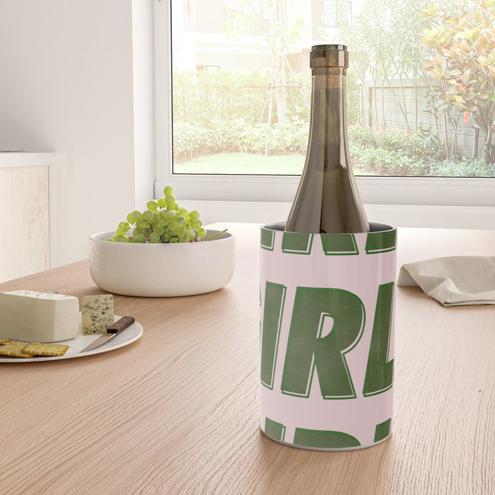 Girls Girls Girls - Green Wine Chiller Gallery Image 4
