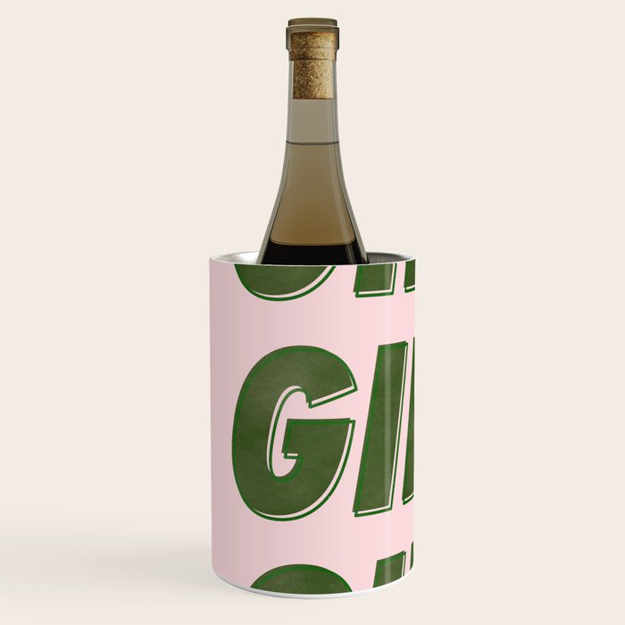 Girls Girls Girls - Green Wine Chiller Gallery Image 2