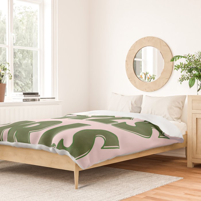 Girls Girls Girls - Green Duvet Cover Gallery Image 2